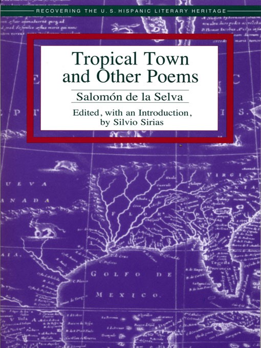 Cover image for Tropical Town and Other Poems